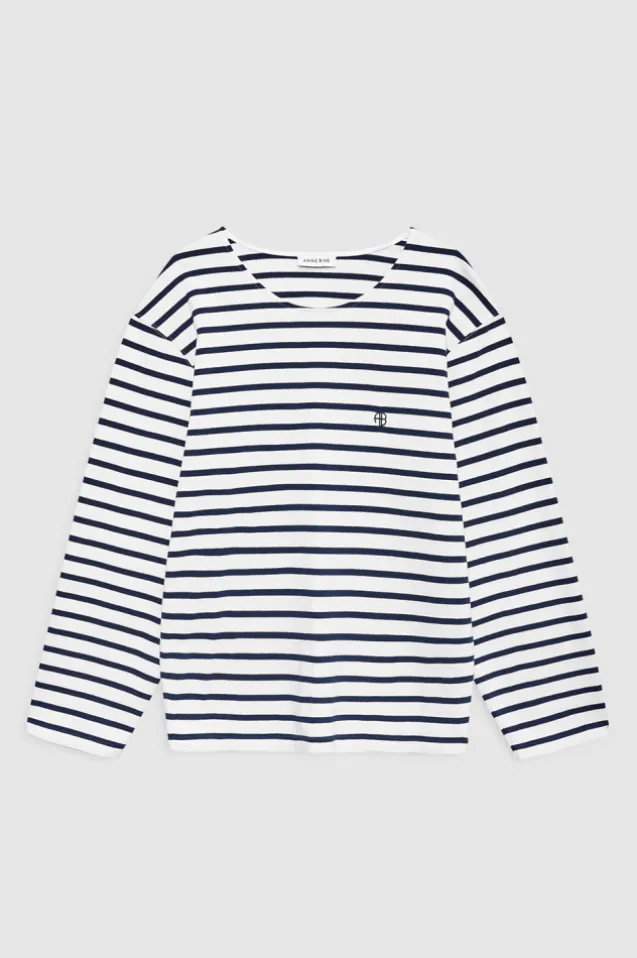Newton Tee Anine Bing Navy Stripe