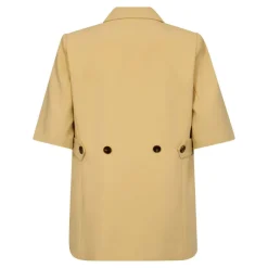 Nilan Fitted SS Blazer Pale Yellow