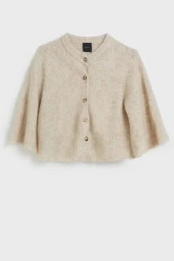 Nolita Mohair Cardigan Wheat