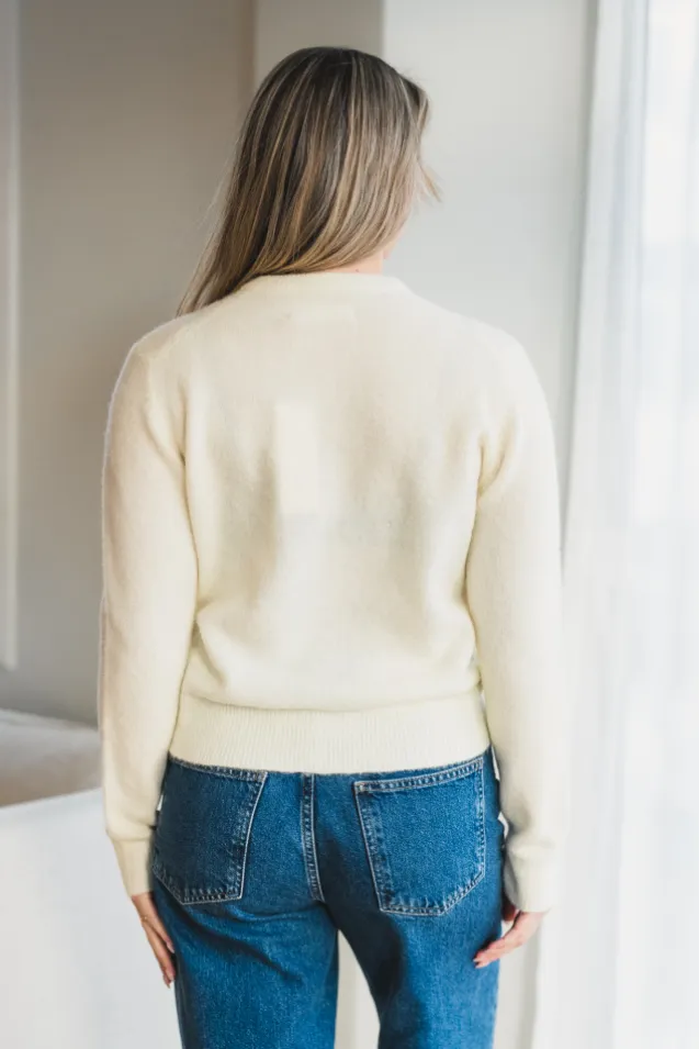 Nor Short Cardigan 7355 Ethereal Green