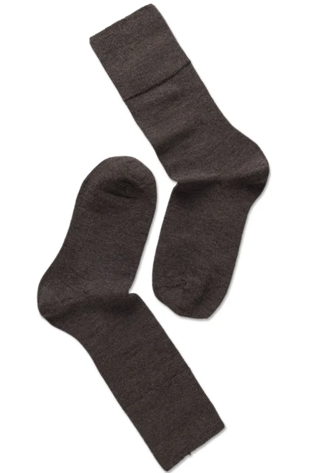 Note Fine Wool Comfort Top Brown