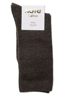 Note Fine Wool Comfort Top Brown