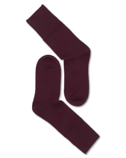 Note Fine Wool Comfort Top Burgundy