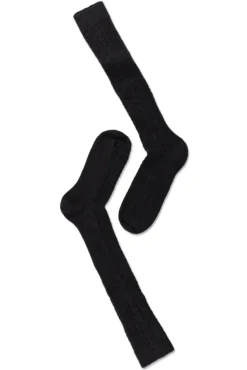 Note Wool Cable Kee High Black