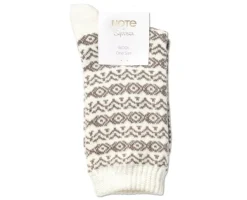 Note Wool Pattern Offwhite/Beige