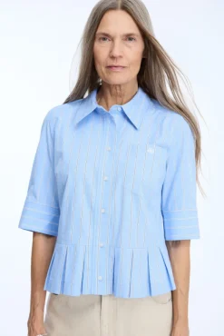 Nuria Shirt Stripe Blue