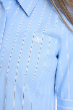 Nuria Shirt Stripe Blue