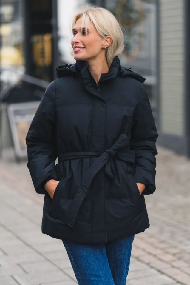 Nysne Down Puffer New Black
