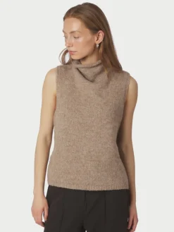Odelia Knit Top Dark Sand