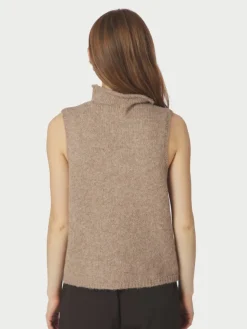 Odelia Knit Top Dark Sand