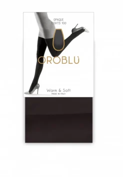 Opaque Tights Warm & Soft Black