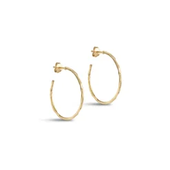 Organic Arena Medium Hoops Gold