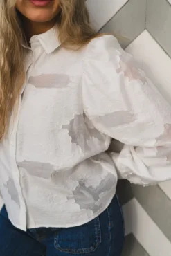 Orkidea Shirt Egret