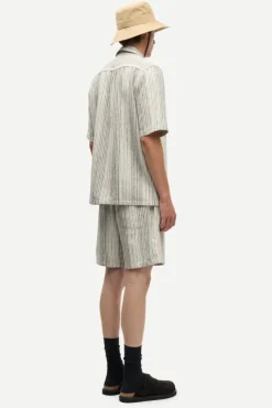Oscar AX Shirt 14749 Brown Stripe