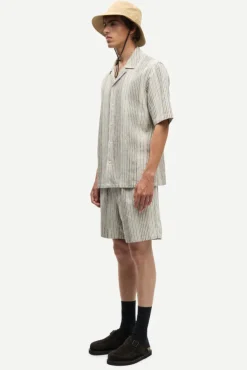 Oscar AX Shirt 14749 Brown Stripe