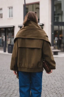 Paige Wool Jacket Khaki