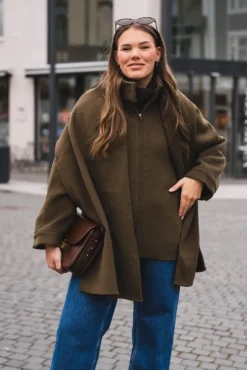 Paige Wool Jacket Khaki