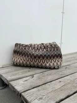 Pala Maxi Clutch Bag Sand/Brown