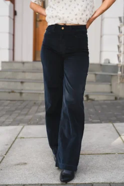 Palazzo Mistral Micro Cord Soft Navy