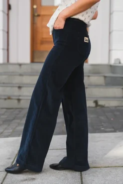 Palazzo Mistral Micro Cord Soft Navy