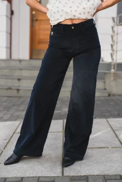 Palazzo Mistral Micro Cord Soft Navy