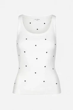 Pam Rib Singlet Navy