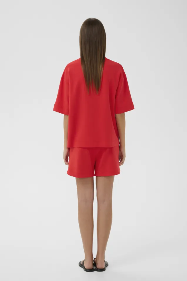 Pannie Oversize T-Shirt Poppy Red