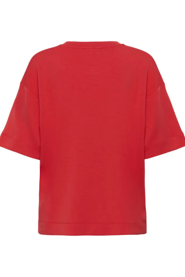 Pannie Oversize T-Shirt Poppy Red