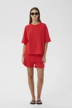 Pannie Oversize T-Shirt Poppy Red