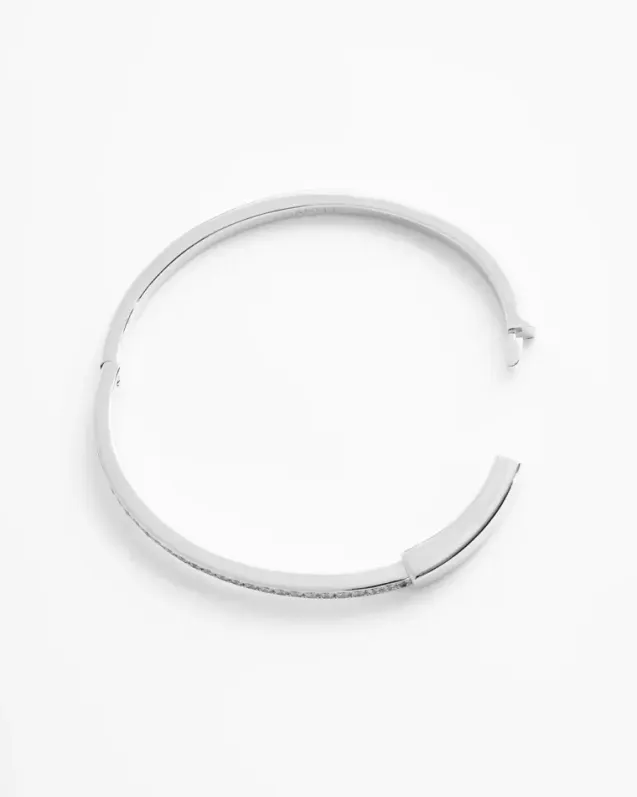 Pendome Introverso Pavé Bracelet Silver