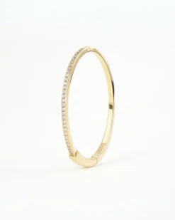 Pendome Introverso Pavé Bracelet Gold