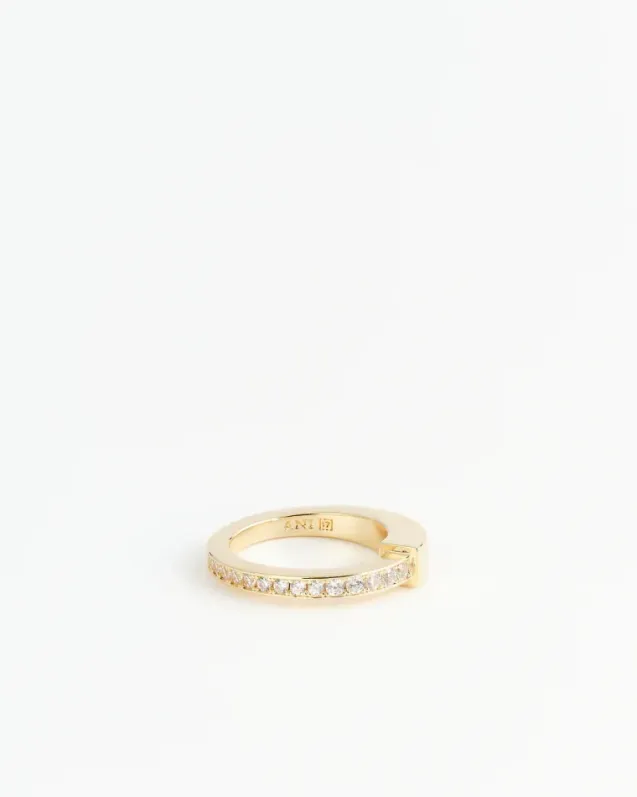 Pendome Introverso Pavé Ring Gold