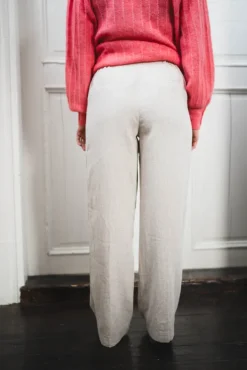 Pennie Ginia HW Pants Sand Melange