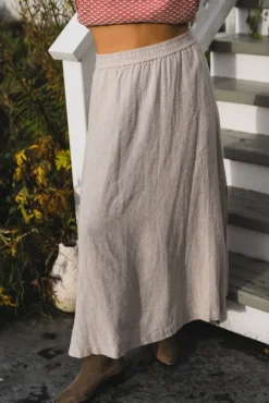 Pennie Ginia HW Skirt Sand