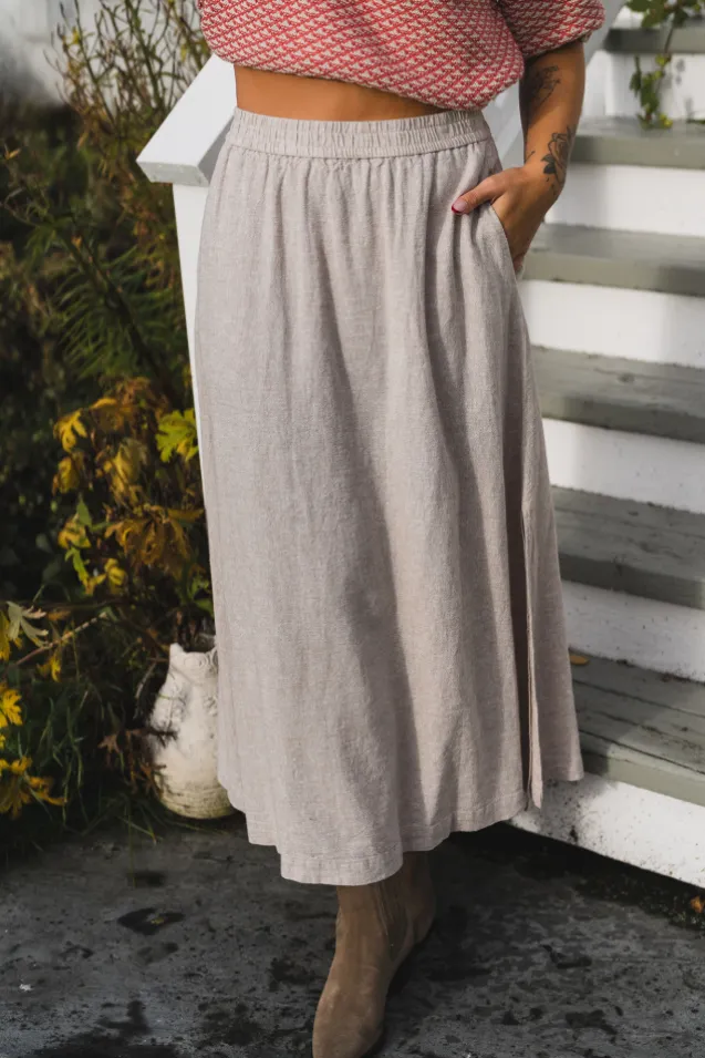 Pennie Ginia HW Skirt Sand