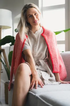 Pennie Ginia 2/4 Shirt Dress Sand