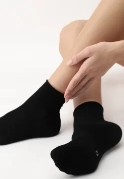 Perfect Comfort Lyocell Ankle Sock Black