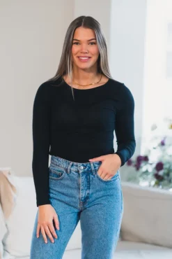 Perfect Line Cashmere Longsleeve Black