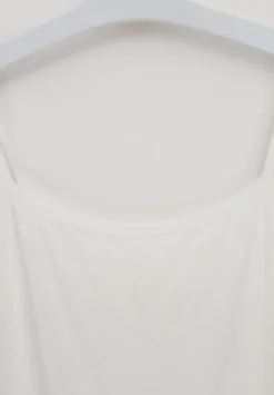 Perfect Line Top W/Straps Ivory