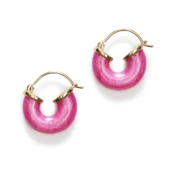 Petit Swell Hoop Pink Lotus