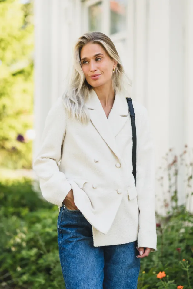 Petra LS Boucle Blazer Pristine