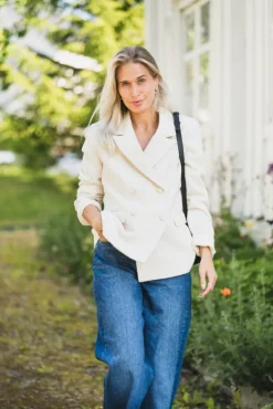 Petra LS Boucle Blazer Pristine