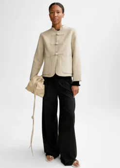 Phoebe Wool Jacket Wheat