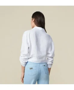 Pia Linen Shirt White