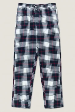 PJ Pant Cream Plaid