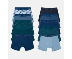 10pk Base Bamboo Boxer Assorted
