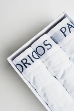 3Pk Base Bamboo Boxer White