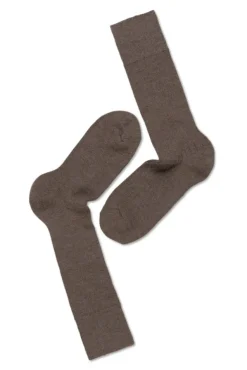 2PK Calle Premium Mercerized Wool Rib Brown
