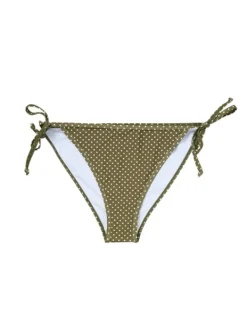 Polka Dot Baila Bikini Tanga Dark Olive