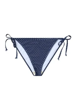 Polka Dot Baila Bikini Tanga Navy Blue